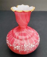Vaso in vetro smaltato con