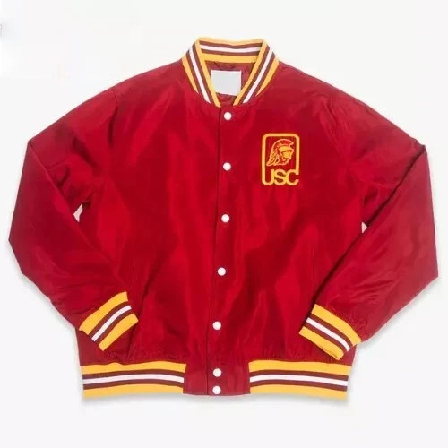 Usc trojans giacca varsity - usc,