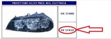 37410 60685943 FARO PROIETTORE SX H1/H7 ALFA ROMEO 156 2003- 2005