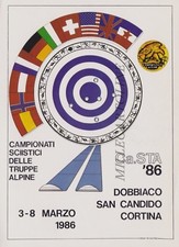 Militari / Sport: Campionati Sciistici delle Truppe alpine- Dobbiaco ....1986