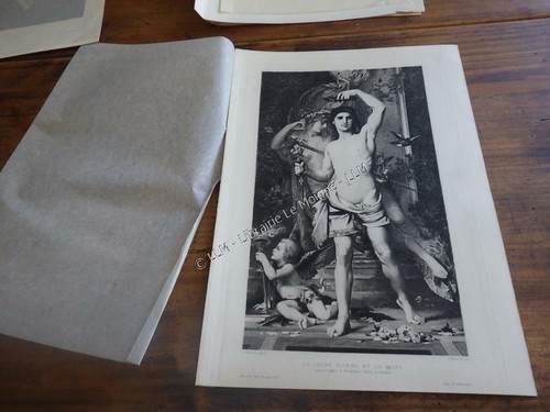 1899 jeune homme mort - la,