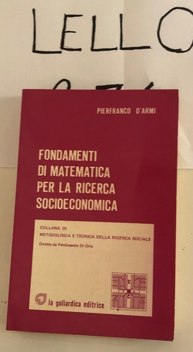 Fondamenti matematica per - "fondamenti,