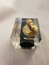 ACCENDINO DA TAVOLO VINTAGE 1970. PLEXIGLASS. PERFETTO. 