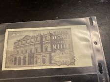 moneta da lire mille di G