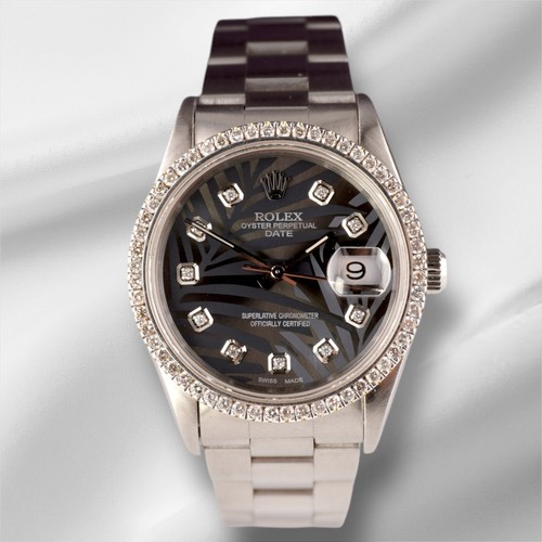 Rolex date 34mm - 34mm, donna
