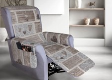 Copripoltrona Relax Trapuntata Poltrone Reclinabili Pensieri Delicati Mod Shabby