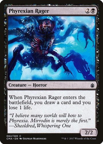Phyrexian rager cma - [cma,