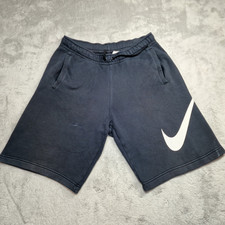 NIKE pantaloncino nero felpato