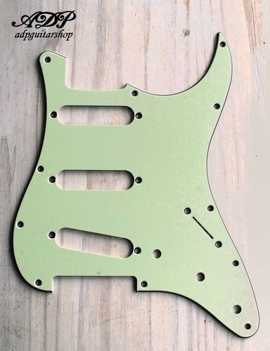 Pickguard verde menta sss - pickguard,