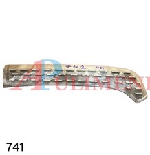 PIASTRA PEDANA ALLUMINIO