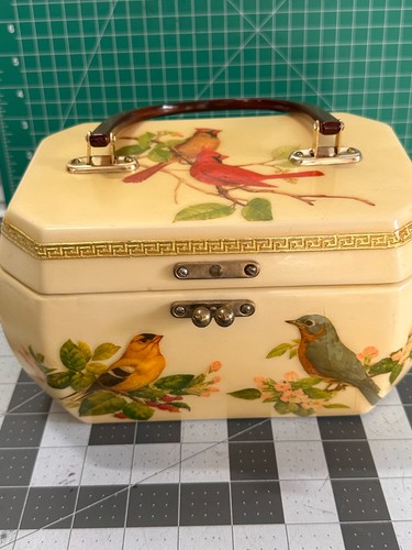 Scatola decoupage fiori