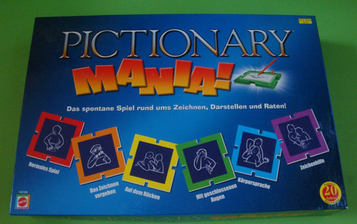 Pictionary mania - pictionary,