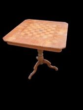 Tavolo Antico  Sorrentino  intarsiato Con La Dama epoca 800 