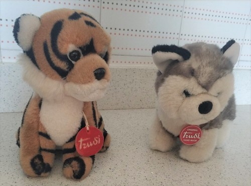 Coppia peluche trudi - coppia, tigre