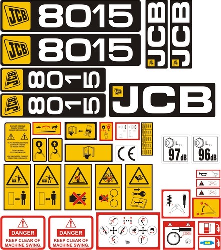 Set decalcomanie