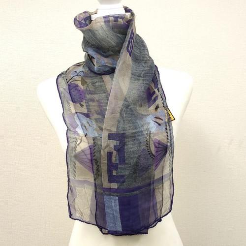 Sciarpa fendi 100 seta viola - 100%,