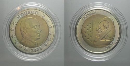 Moneta monaco euro - 2, 2005