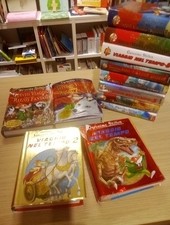 Viaggio nel tempo Geronimo Stilton lotto 12 libri narrativa ragazzi fantasia 
