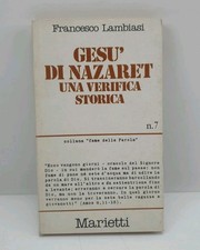 Gesù di Nazaret una verifica