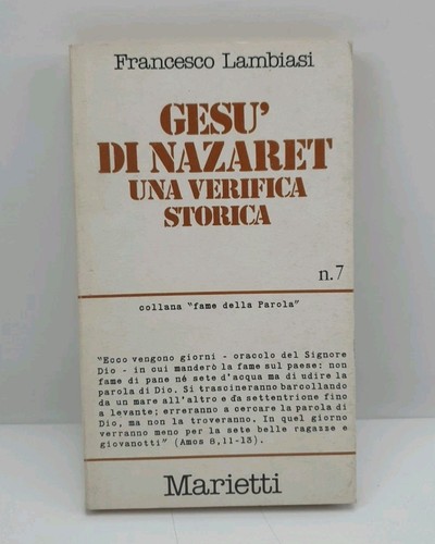 Gesù nazaret una - nazaret, verifica