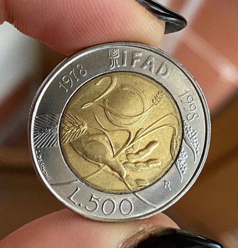 Coppia 500 lire - coppia, 1998