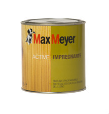 MaxMeyer ACTIVE Impregnante per Legno a Solvente Finitura Naturale Vari Colori