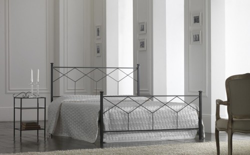 Letto matrimoniale ferro - letto,