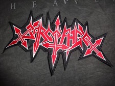 Sarcofago Patch Shape Patch Backpatch Black Thrash Metal Archgoat  666