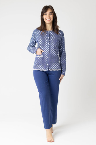 Pigiama donna cotone - pigiama,