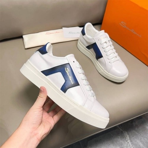Santoni men leather casual - santoni,
