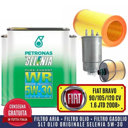 Kit tagliando fiat - kit, 1.6