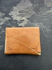 Portafoglio in pelle con