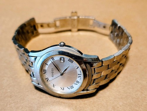 Gucci 5500m silver - gucci,