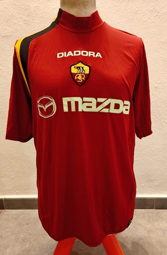 Maglia roma match worn - roma,