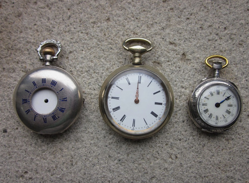 Lotto orologio tasca - 3,
