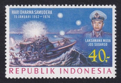 Indonesia 1974 giornata navale - indonesia,