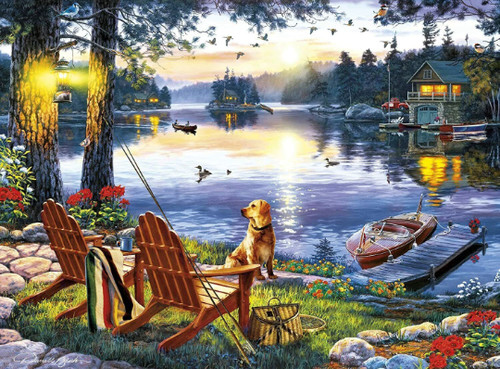 Lake fishing the country - fishing,