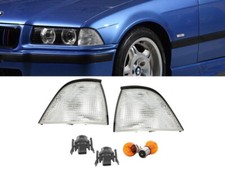 Frecce Anteriori BIANCHE BMW E36 SOLO 3 PORTE Coupe Cabrio 1993-1999 con lampade