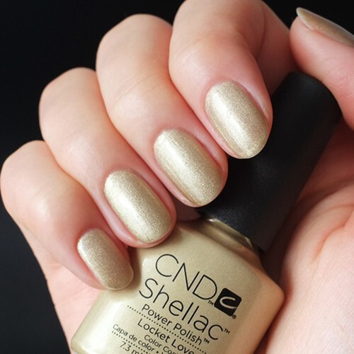 Cnd shellac locket love set - shellac,