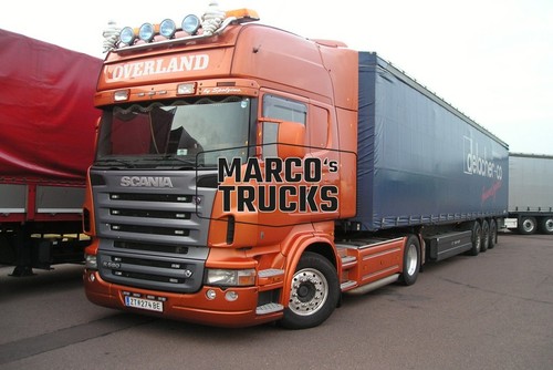 Foto camion scania - scania, telone