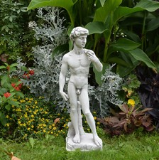 Statua in pietra David di