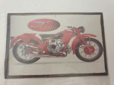 Targa Pubblicitaria in Metallo MOTO GUZZI cm 17,5X11,5