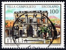 REPUBBLICA 1981 - Ville - 2ª emissione - Ercolano (USATO)