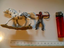 Indiano con arco cavallo - con, a