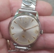 Levrette stellina INOX  17 jewels a carica manuale in buone condizioni e funz.