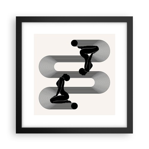 Poster 30x30cm donne linee - donne,