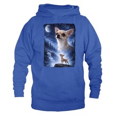 Chihuahua Howling at Moon
