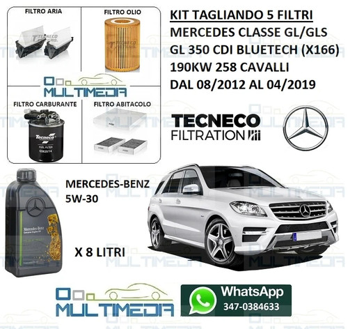 Tagliando filtri olio 5w30 - tagliando,
