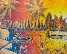 Dipinto "Naif Haitian"