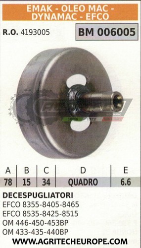 4193005 campana frizione - campana,